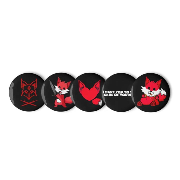 Fox badge Set product image (1)