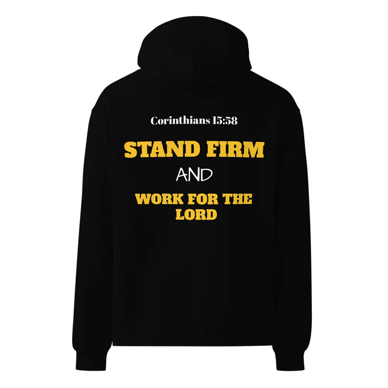 Work for the LORD Inspirational Hoodie