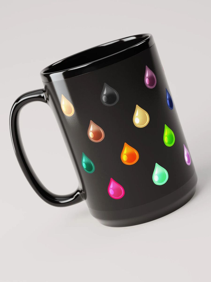Droplets Mug (Black) product image (3)