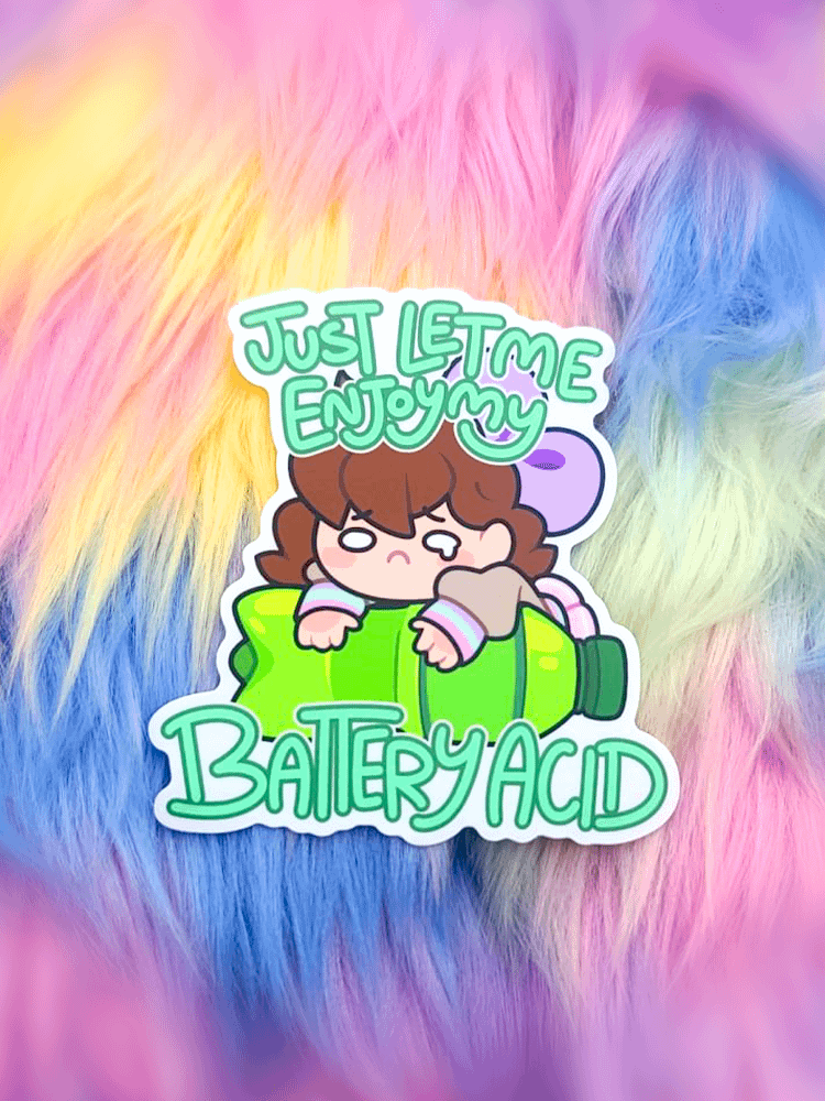Battery Acid | Sticker product image (2)