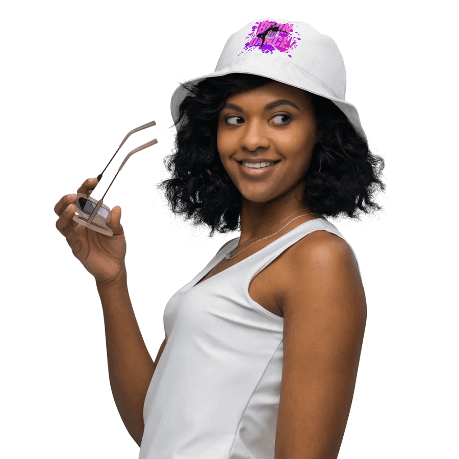 Reversible Born to Dance Her Silhouette + Create Greatness Bucket Hat product image (10)
