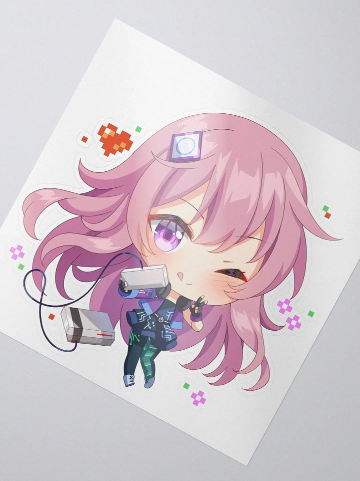 Akheera Retro Gaming Sticker product image (2)