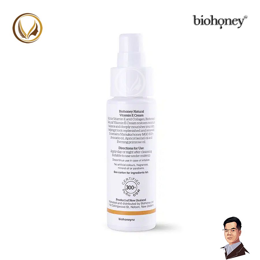 Kem bổ sung Vitamin E đẹp da Biohoney Natural Vitamin E Cream 50g product image (3)