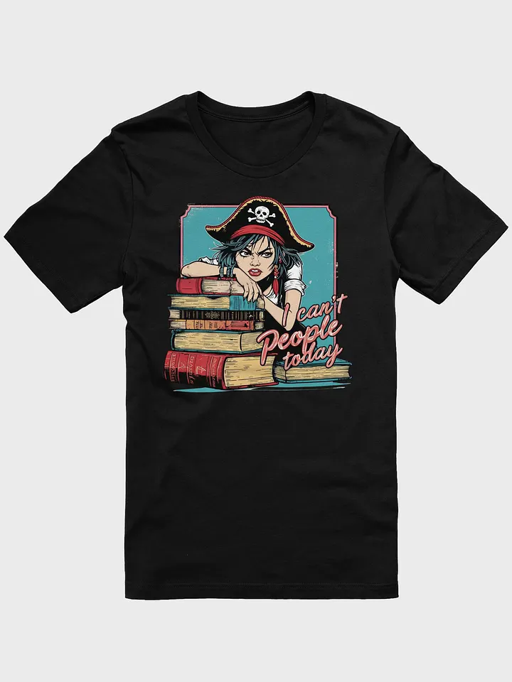 I can't people today Comic Tee product image (2)