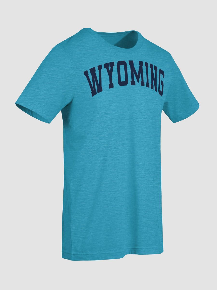 Wyoming Vintage Varsity Supersoft Unisex T-Shirt product image (9)
