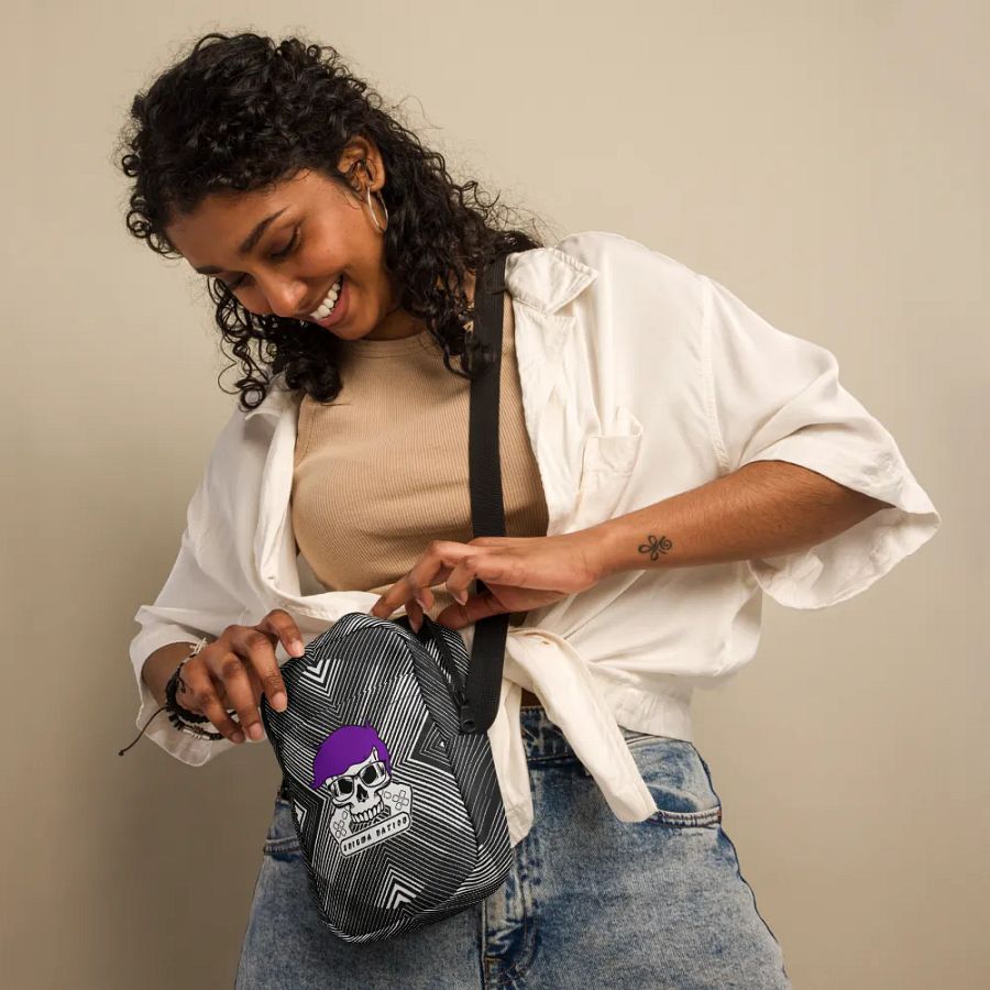 Enigma Nation All-Over Print Utility Crossbody Bag product image (12)