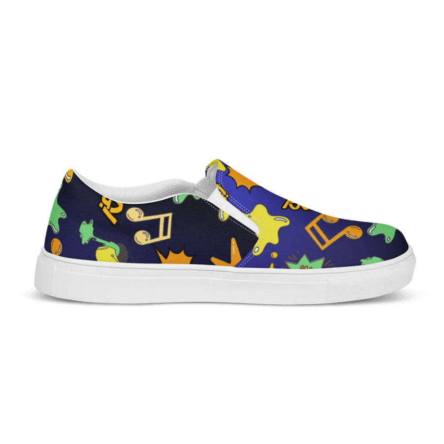 Pop-Art Explosion Slip-On Canvas Shoes product image (10)