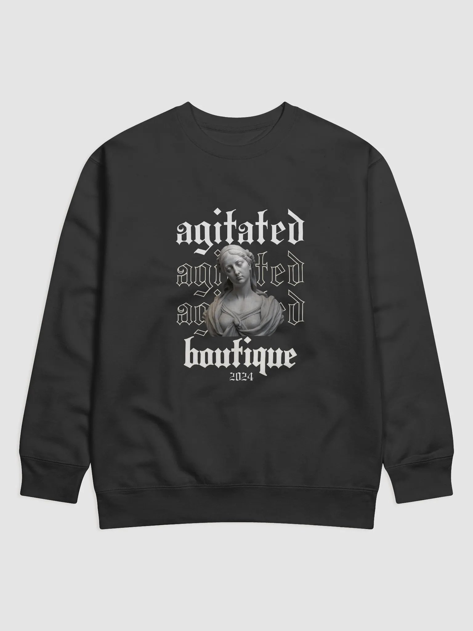 Agitated Boutique 2024 Black Sweatshirt product image (1)