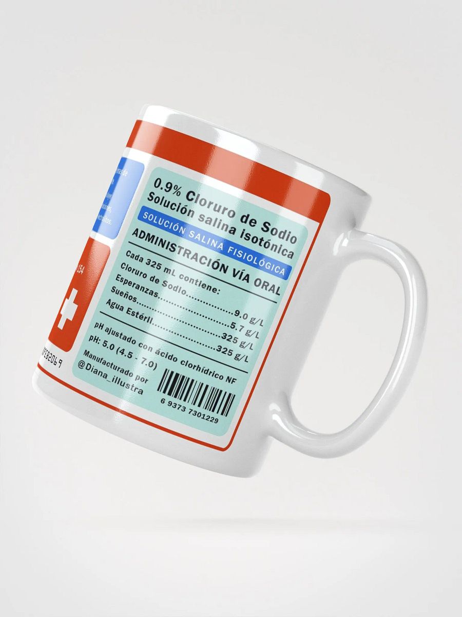 "Lágrimas de médico residente" (SPANISH) Ceramic mug product image (3)