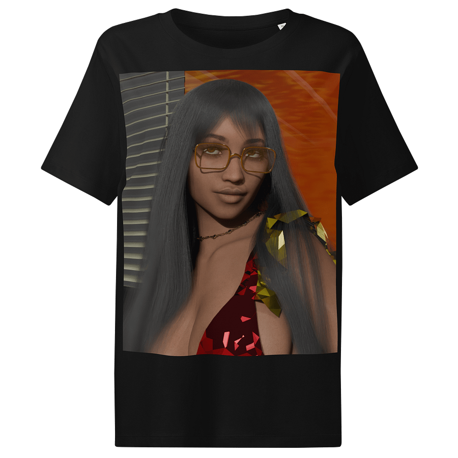 Addison: Red and Gold Organic T-Shirt product image (1)