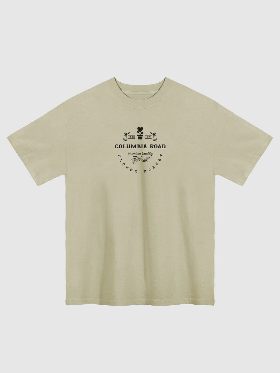Columbia Road Market Vintage Vibes Oversized Tee (Faded Eucalyptus) product image (1)