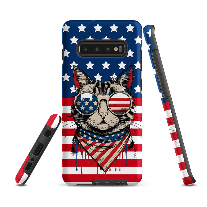 Patriotic Feline Sunglasses Tough Case product image (3)