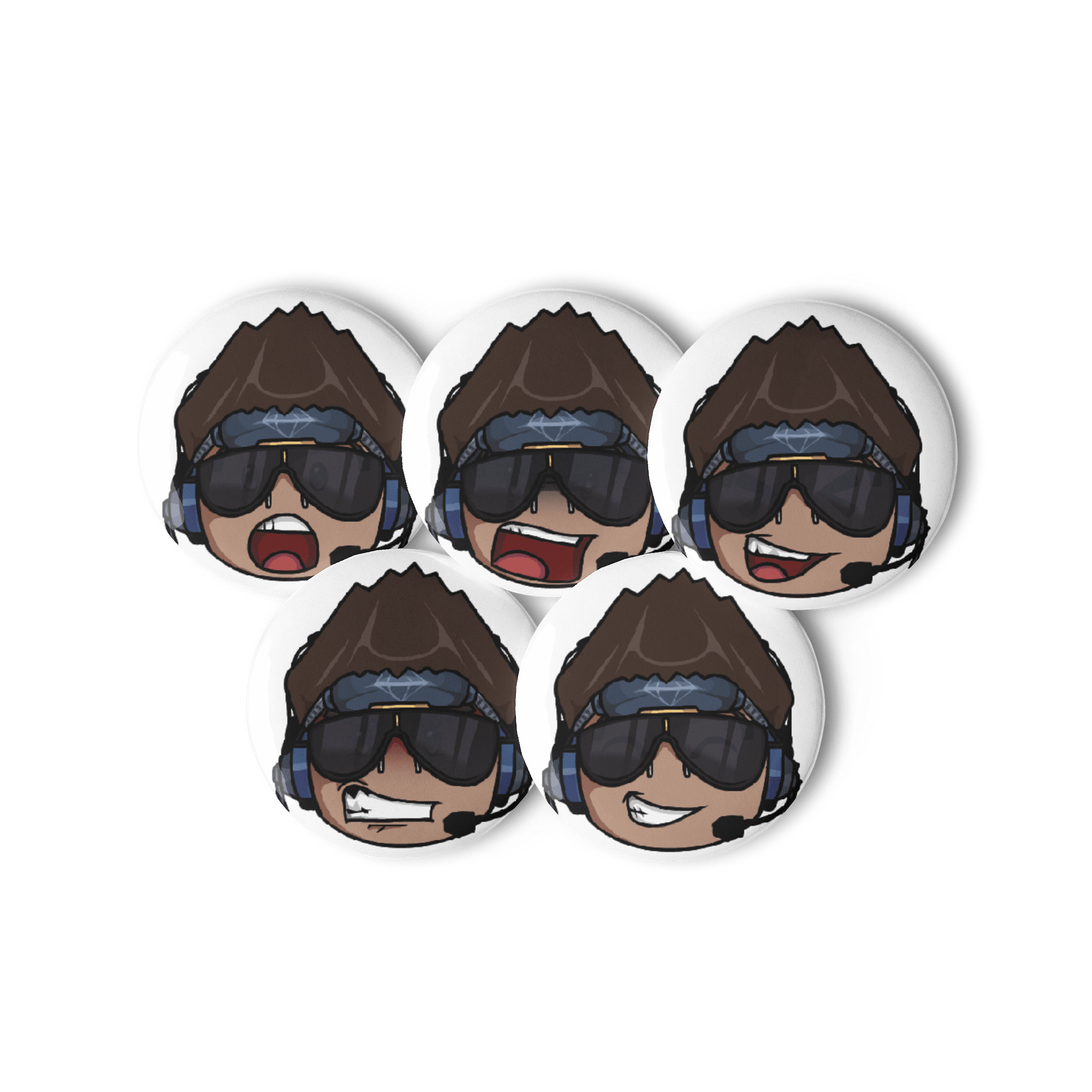 DarkSky Emojis Pin Button Set product image (3)
