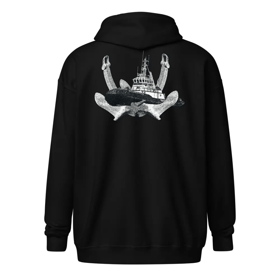 Twin Anchor Marco tug Zip Hoodie product image (1)