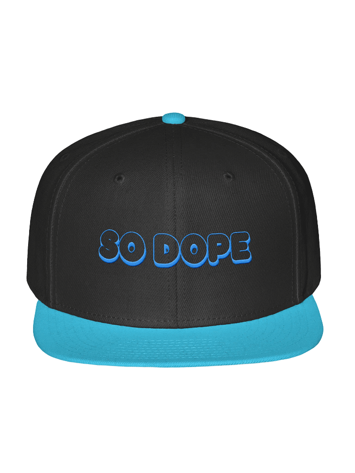 SO DOPE (Teal & Black) SNAPBACK product image (1)