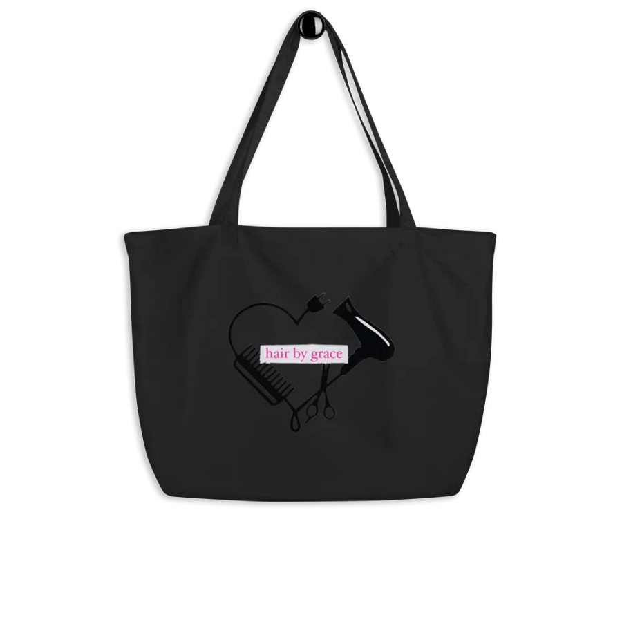 black hair by grace tote product image (4)