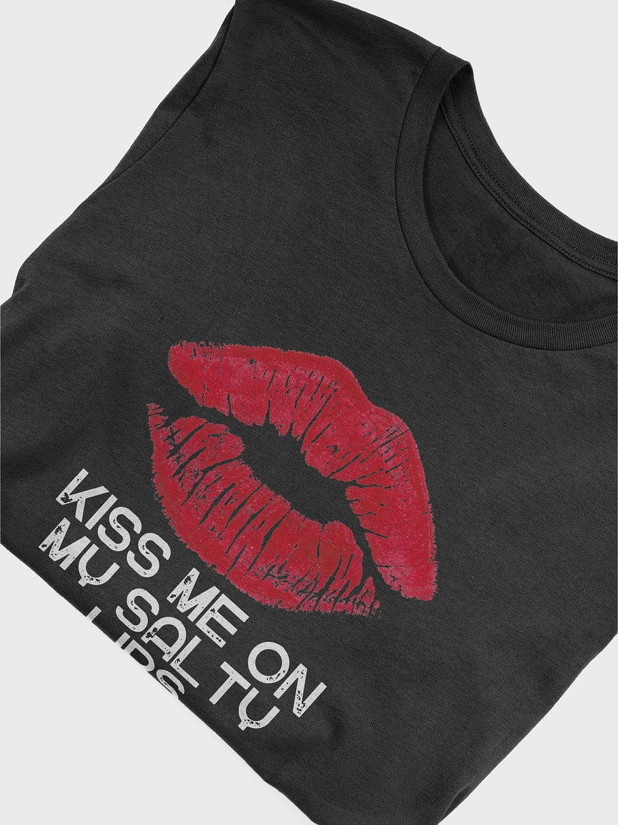 LGBTQ+ T-Shirt - Kiss Me On My Salty Lips (dark) product image (8)