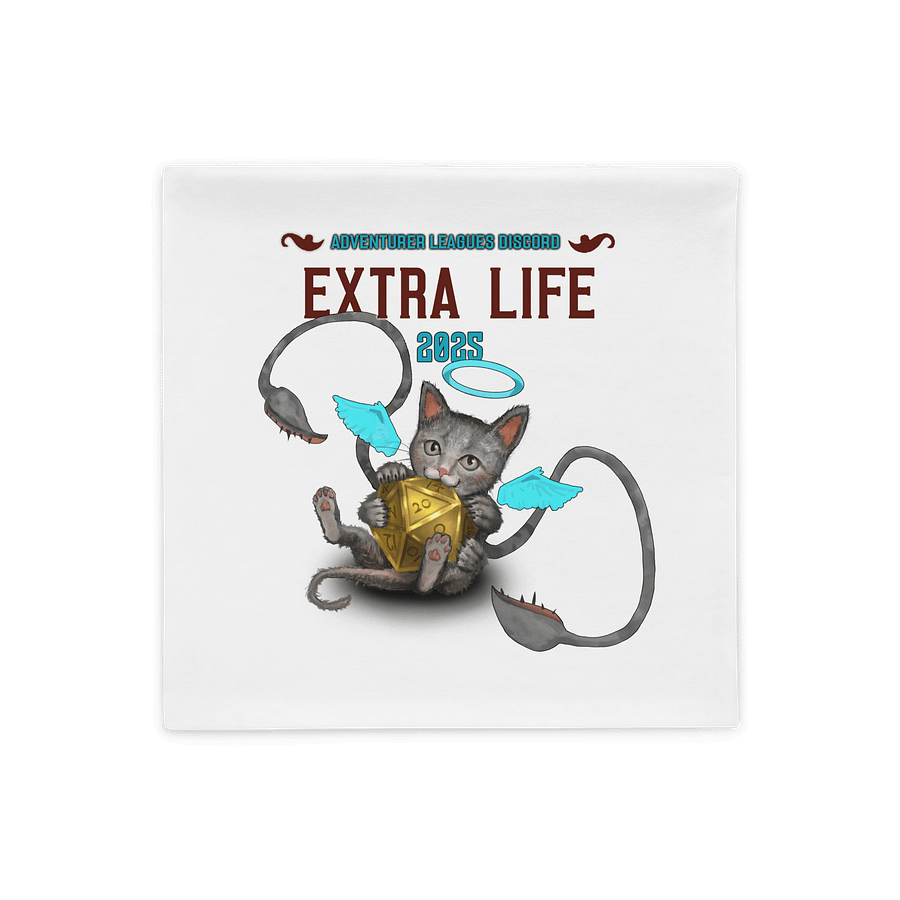TAL Extra Life Design 2025 - "Displacer Baebeh" Pillow Case product image (1)