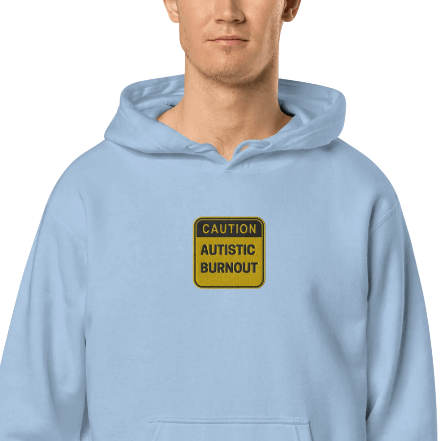 CAUTION: ASD BURNOUT embroidered design product image (1)
