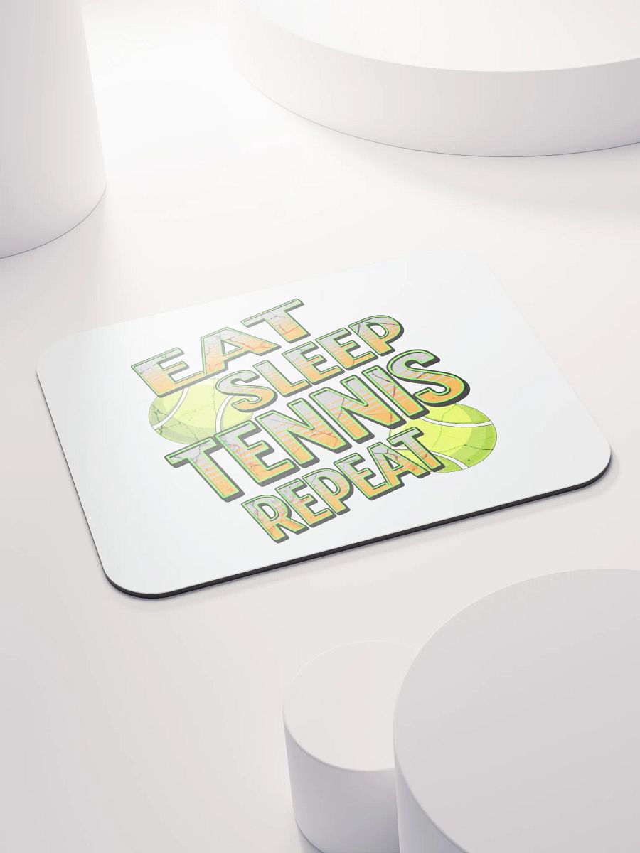 Eat Sleep Tennis Repeat Angle Ball Blast Mouse Pad product image (4)
