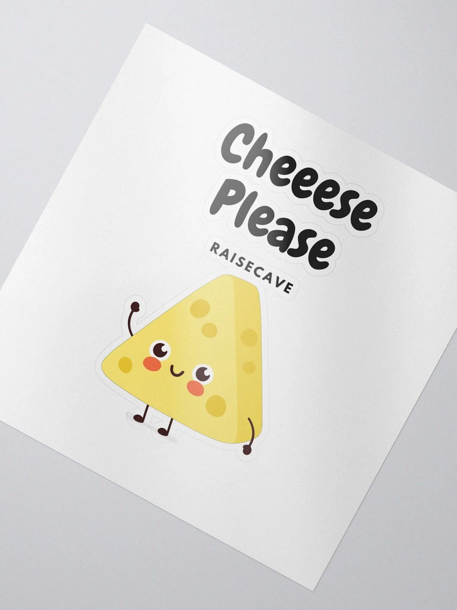 Cheeese Please Sticker product image (2)