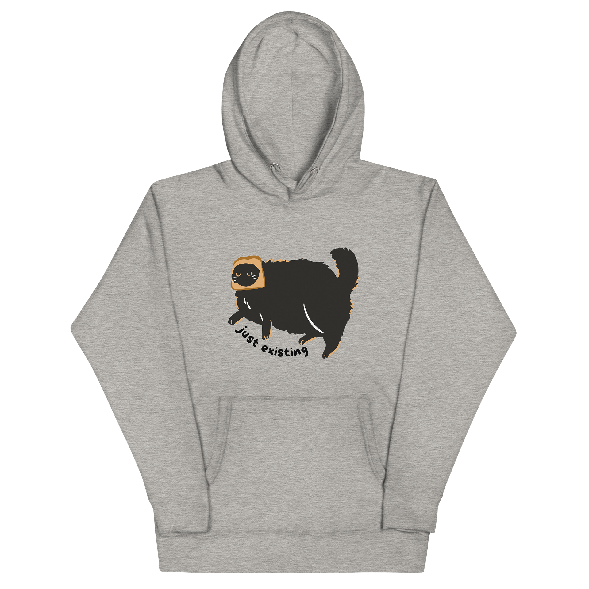 Fluffy Cat Bread Head Premium Hoodie product image (40)