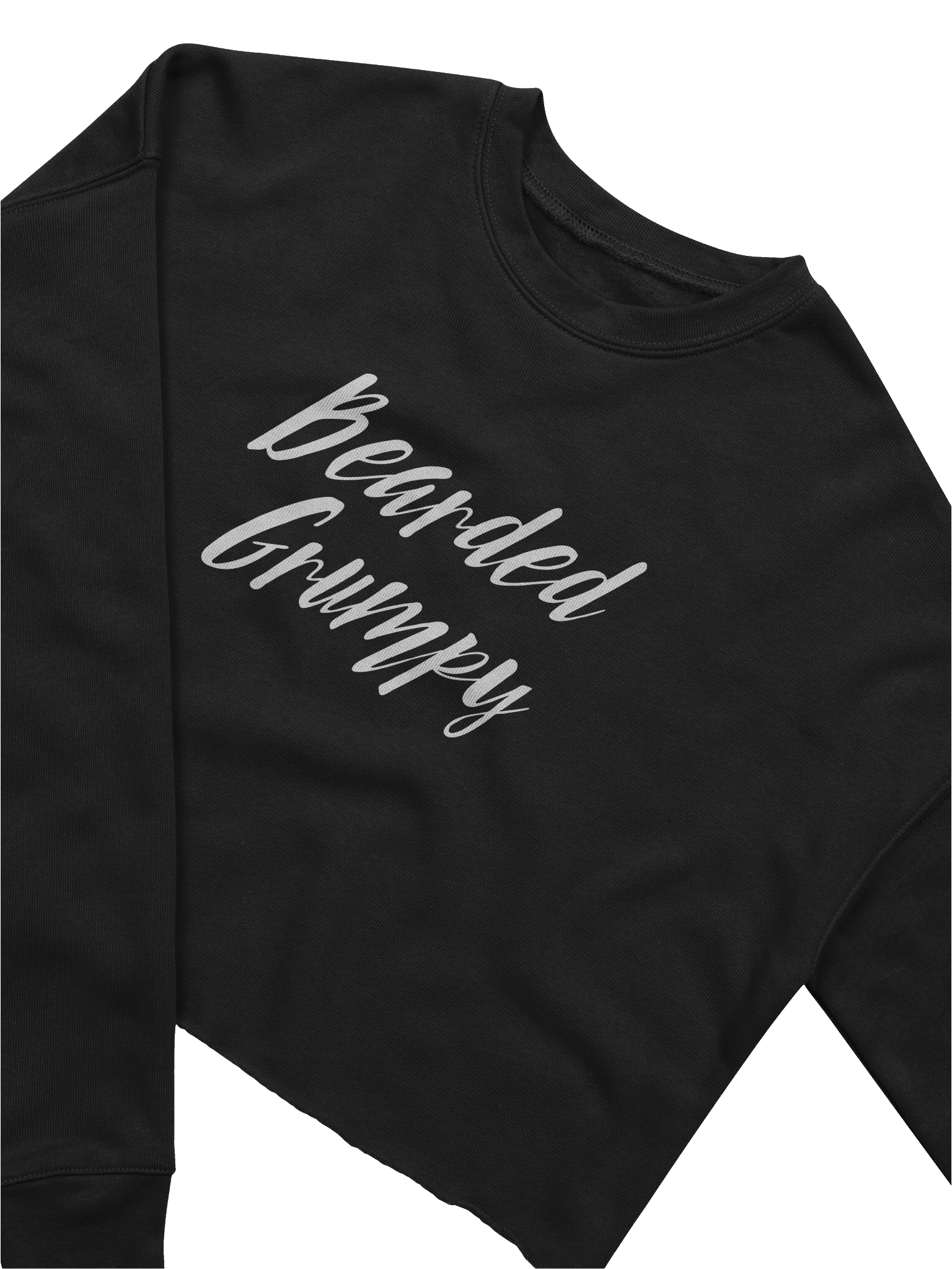 Badass BeardGrumpy Crop Sweatshirt product image (6)