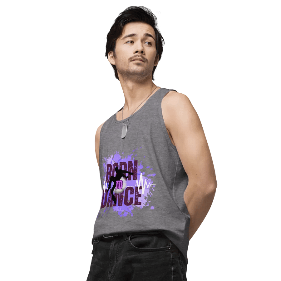 Born to Dance His Silhouette Embrace Tank Top product image (120)