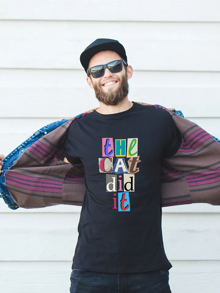 The Cat Did It Tee product image (2)