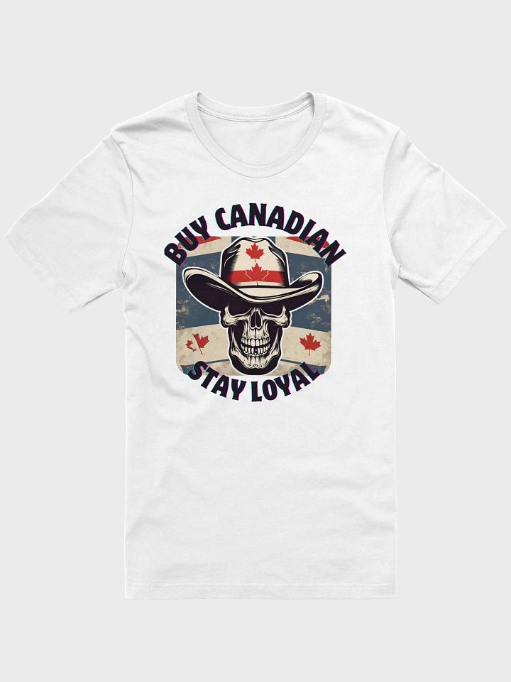 Canadian Cowboy Skull T-Shirt product image (2)
