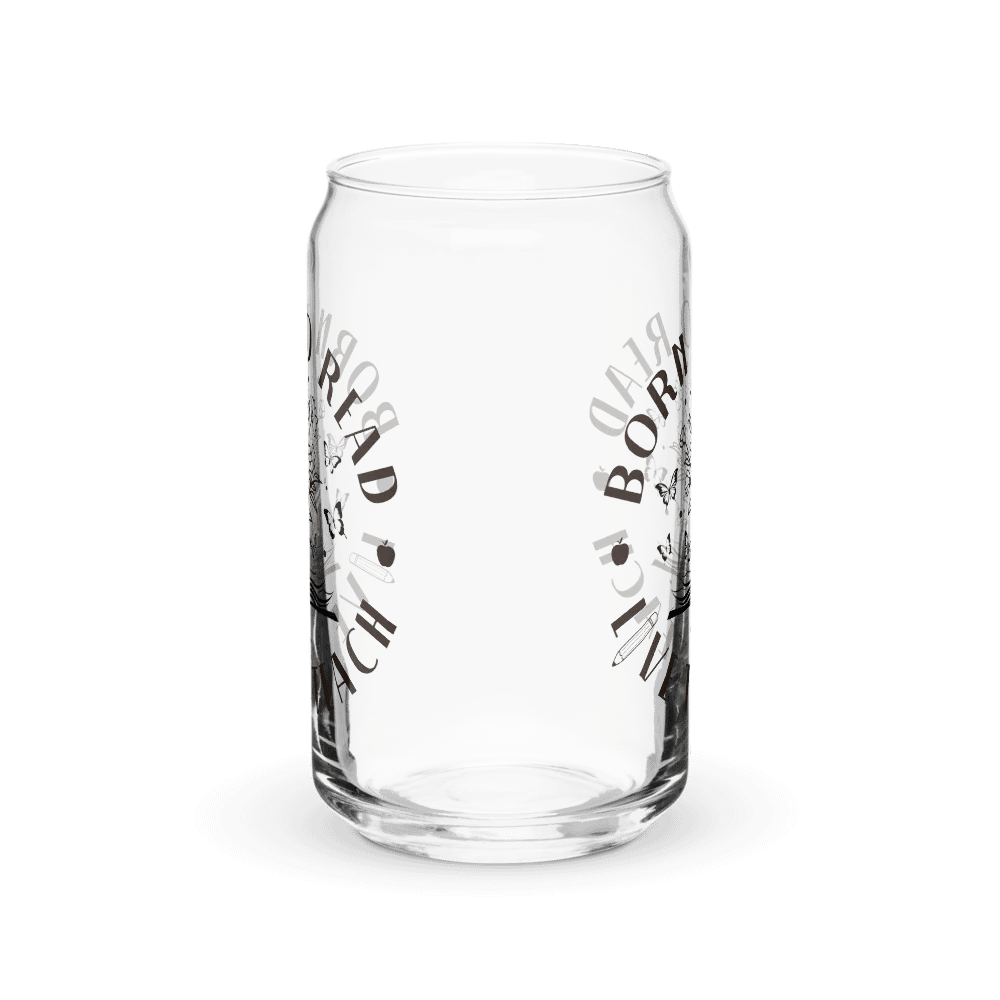 Ice Coffee Glass Tumbler Gift For Bookworm Teachers product image (3)