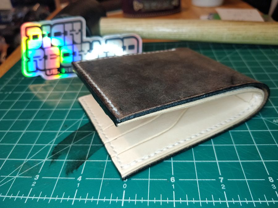 Dark Brown Billfold Wallet V4.0 0C product image (8)