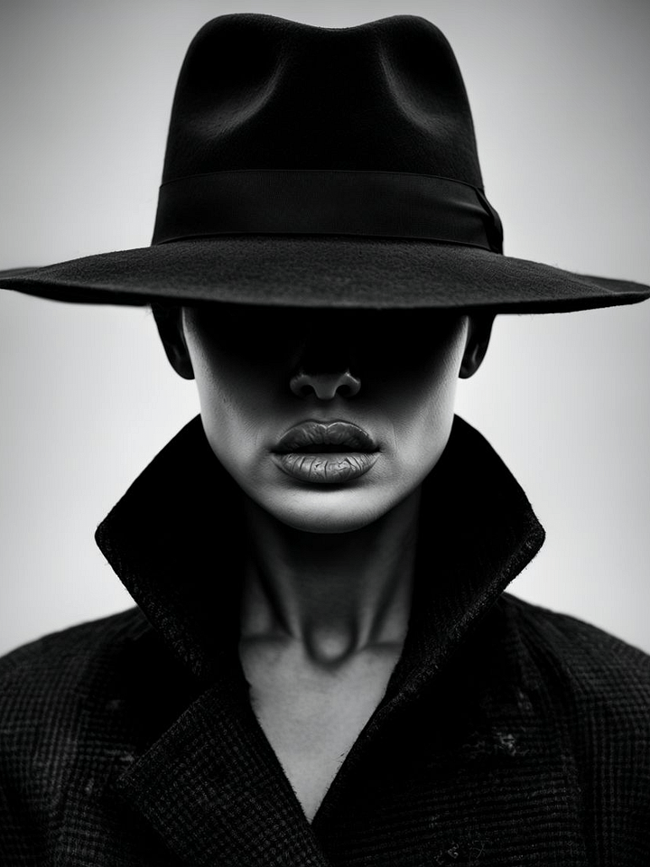 Dramatic Noir Mystery Framed Poster product image (1)