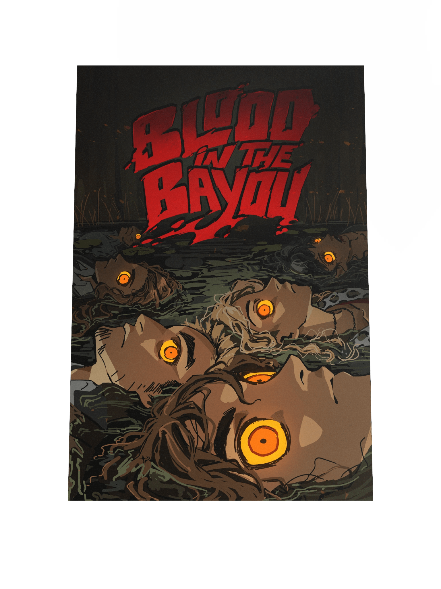 Blood in the Bayou Campaign Poster (Mini) product image (1)