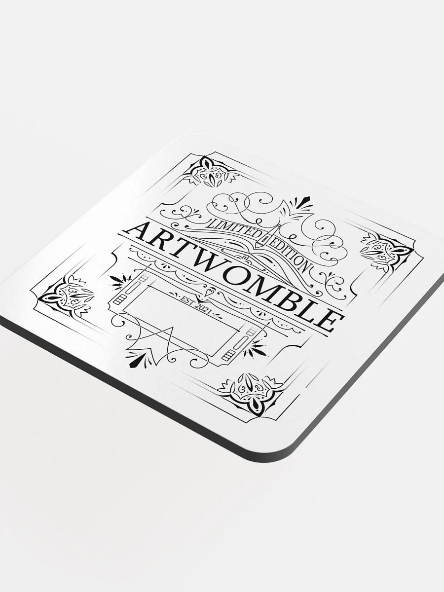 Artwomble Coaster - White product image (4)