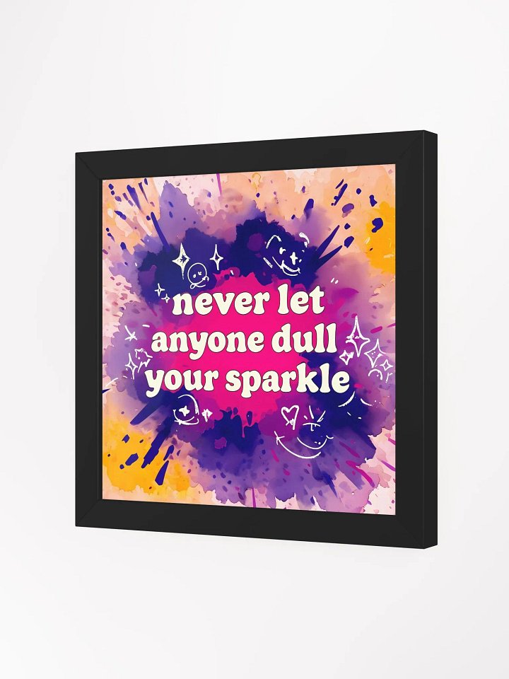 Sparkle Motivation Framed Poster product image (30)