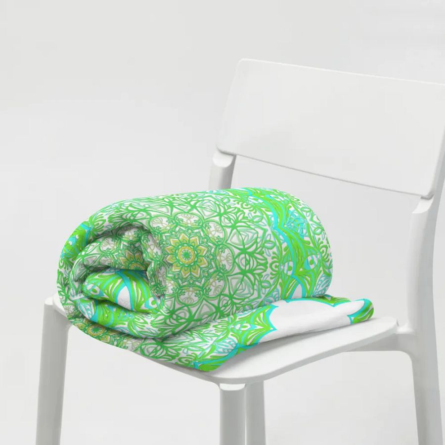 Mystic Garden Throw Blanket product image (9)