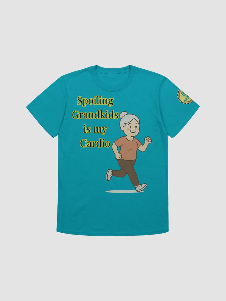 Spoiling Grandkids is my Cardio (Female) Gildan Unisex Softstyle T-Shirt Light Colors product image (10)