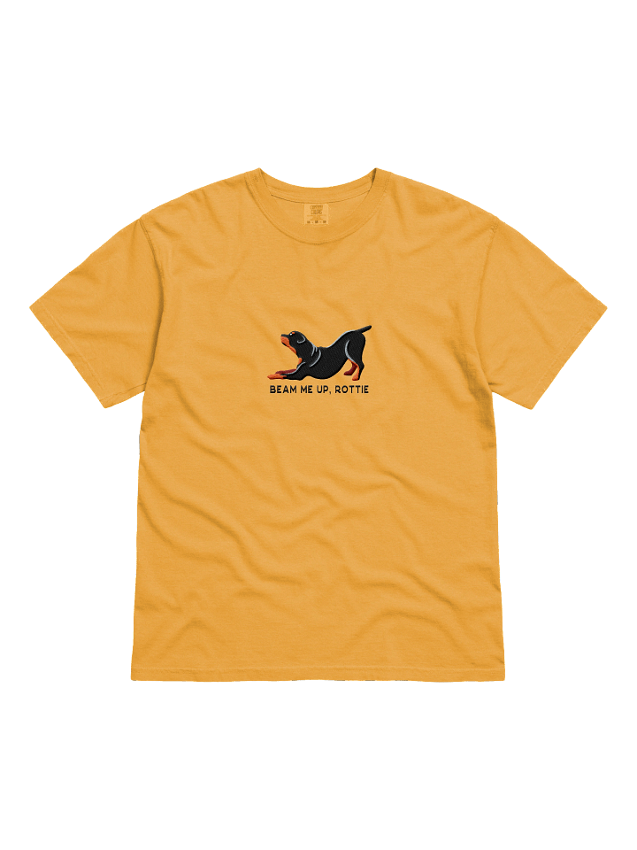 Beam Me Up, Rottie T-Shirt(Embroidered) of a Rottweiler(Docked Tail) product image (21)
