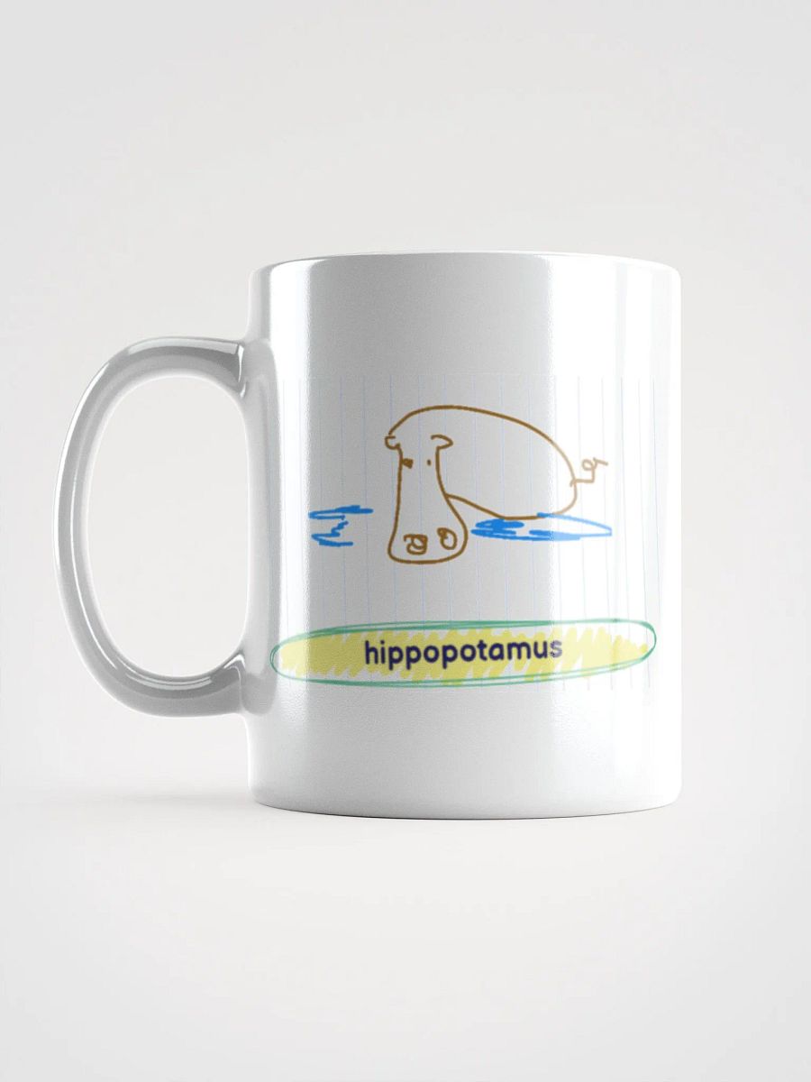 Hippopotamus mug product image (5)