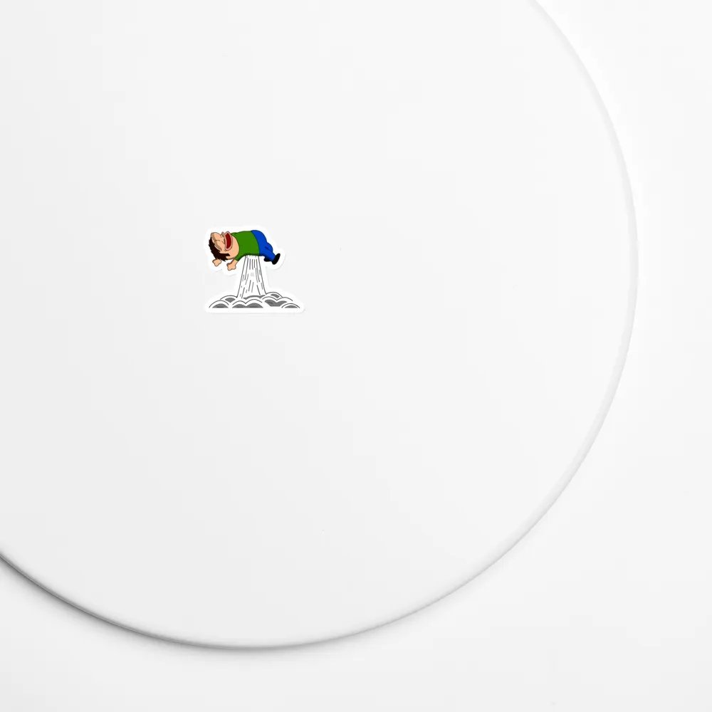 Blast Off Mijo Die-Cut Magnet product image (5)