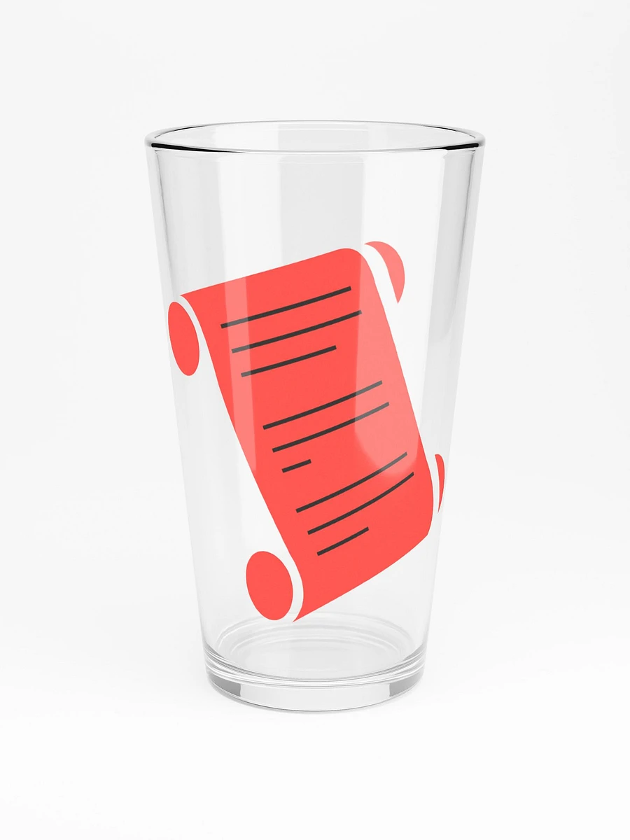 The Forbidden Scrolls Logo Shaker Pint Glass product image (3)