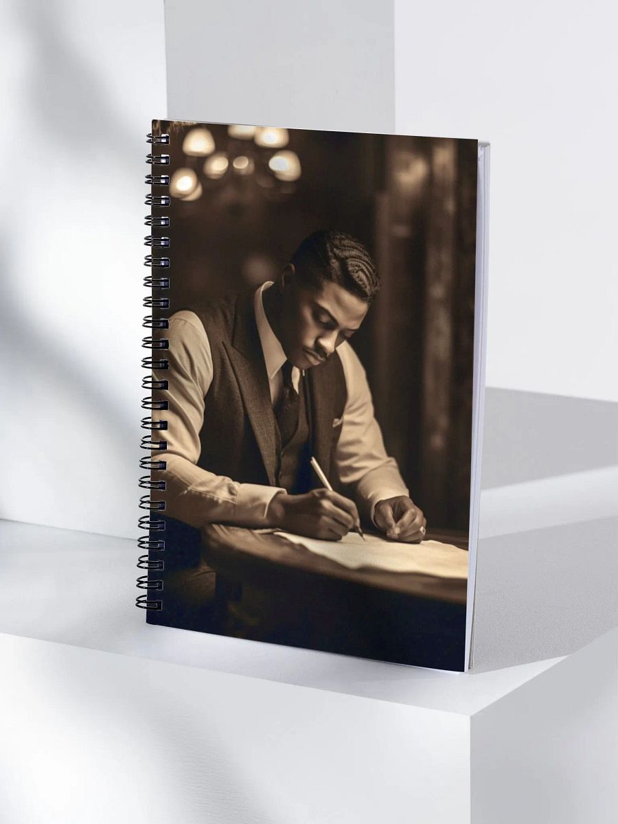 Noir Nights Spiral Notebook product image (4)