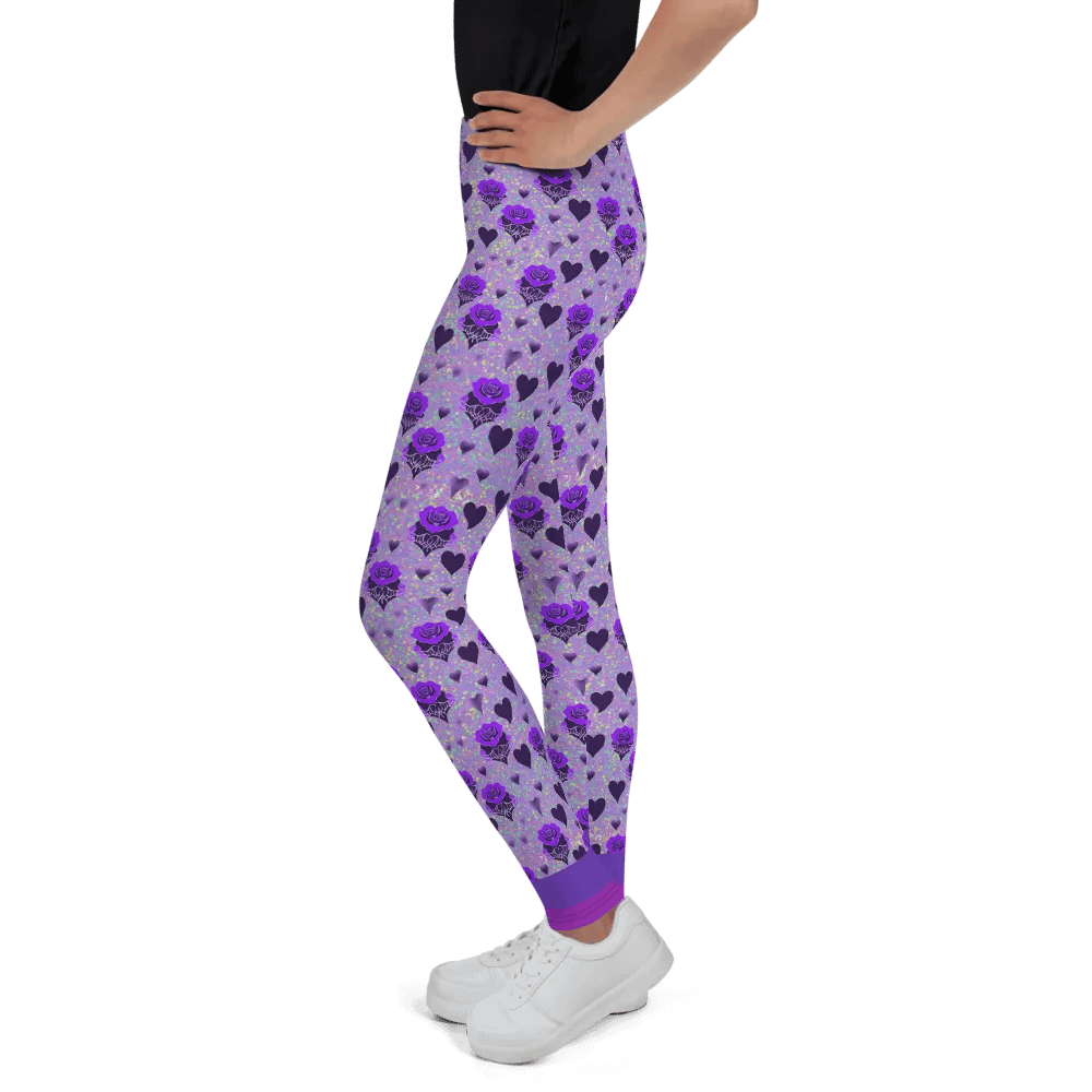 Shadowheart Bloom Iridescent Youth Leggings product image (5)