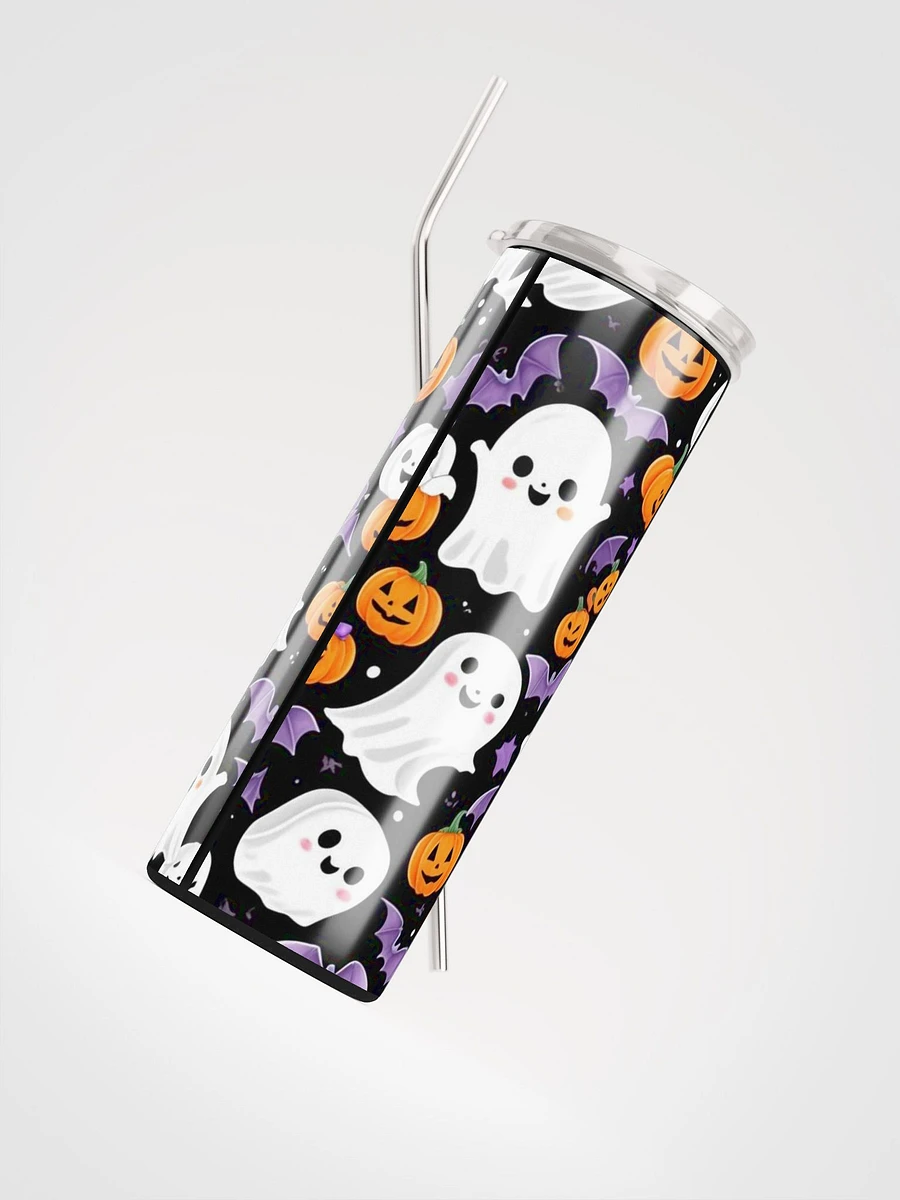 Halloween Theme Ghost Pumpkin Bat Tumbler product image (6)