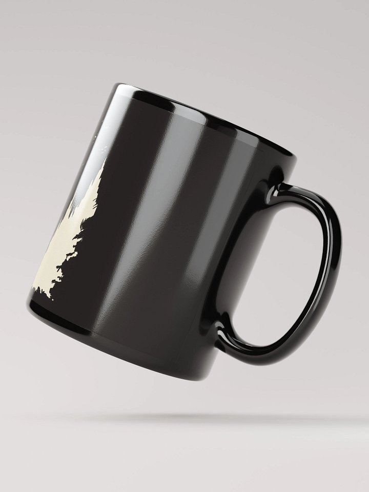 Mysterious Warrior Illustration - Stormy Landscape Art MUG product image (3)