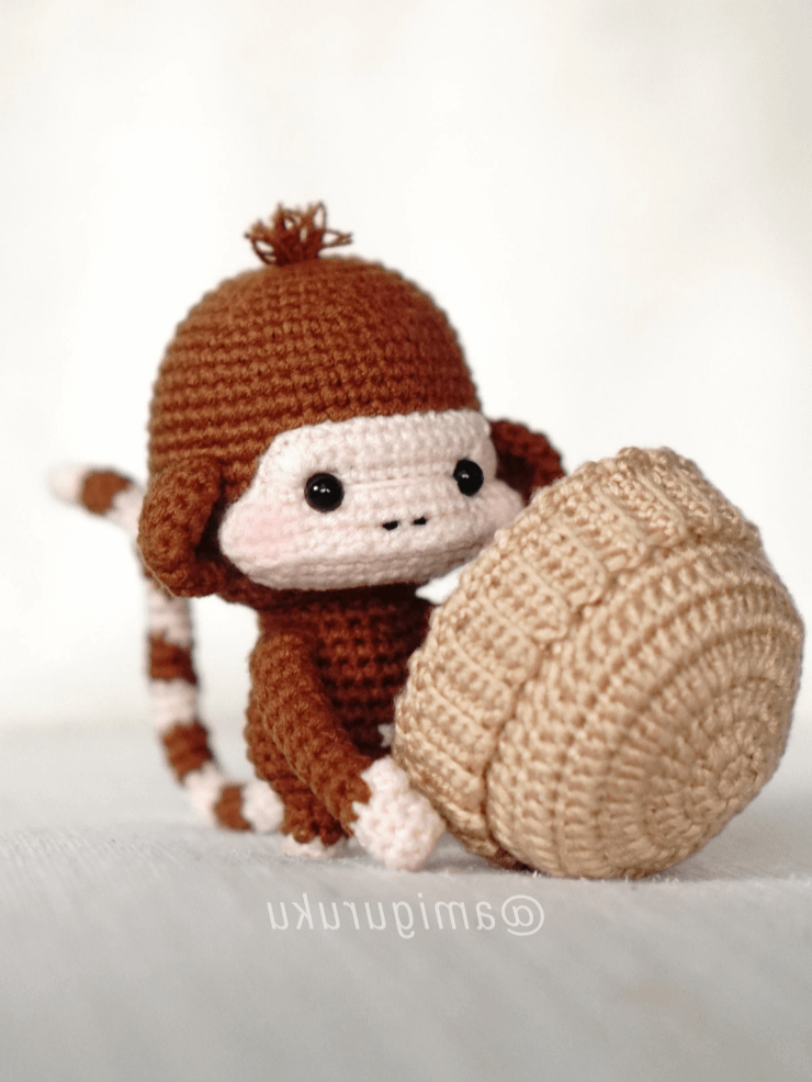 Jesse The Cheeky Monkey - PDF Pattern product image (6)