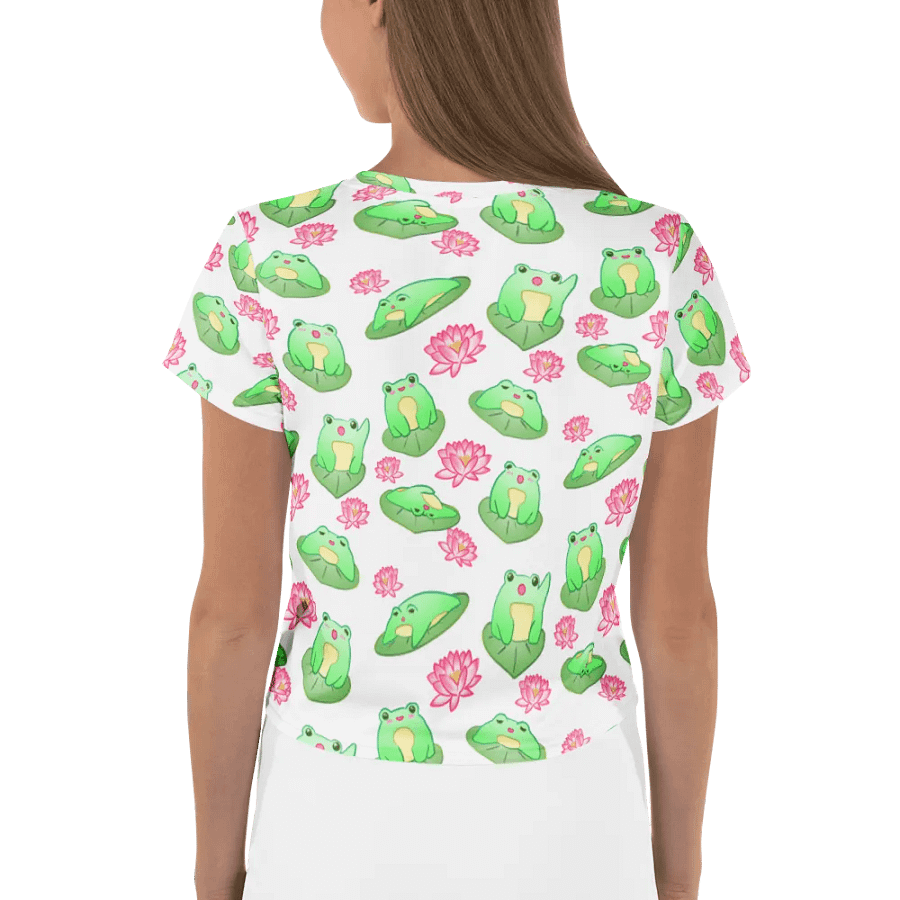 Kawaii Froggie Crop Tee product image (2)