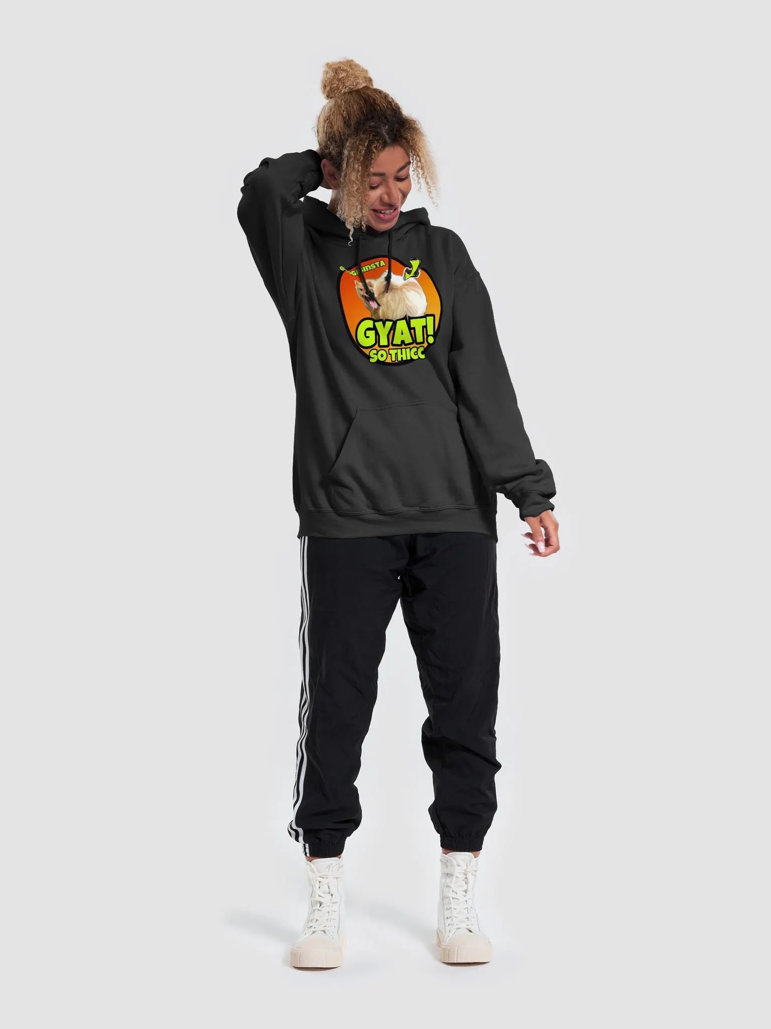 Gyat Dog Hoodie product image (5)