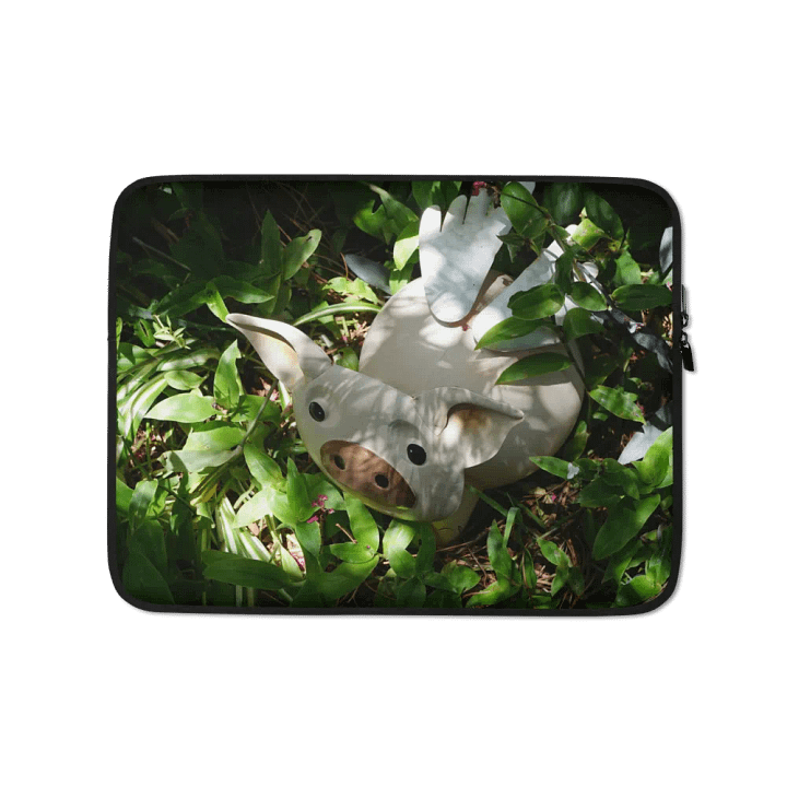 Angel Pig Laptop Sleeve product image (1)